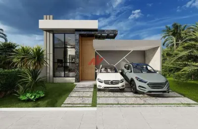 Casa alto padrão em condomínio-3/4 - fino acabamento- são pedro d&apos;aldeia- previsão de entrega abril/2025