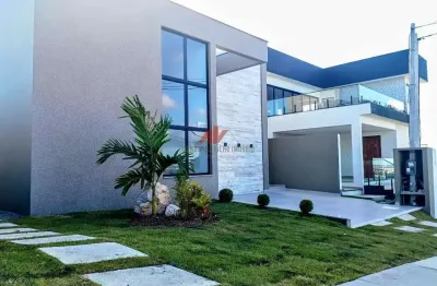 Casa alto padrao - moderna - fino acabamento - em condomínio