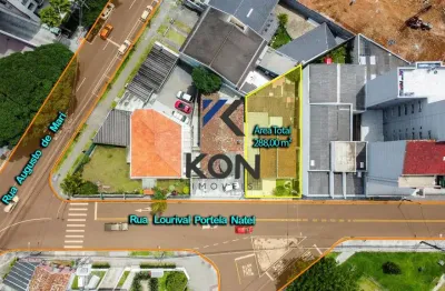 Lote, terreno meio de quadra para predio  à venda no portão curitiba pr
