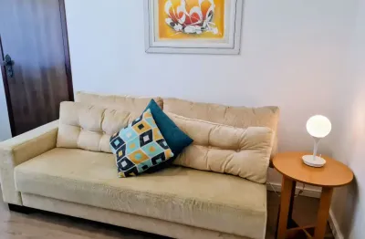 Apartamento  mobiliado para alugar, 01 quarto alto de glória