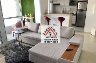Apartamento com 1 dormitório à venda, 74 m² - brooklin - são paulo/sp