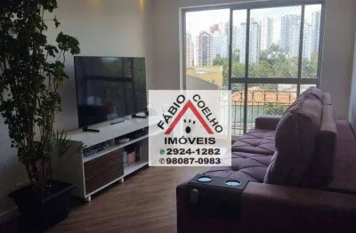 Lindo apartamento com 3 dormitórios à venda, 81 m² por r$ 700.000 - jardim taquaral - são paulo/sp