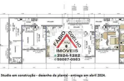 Studio com 1 dormitório à venda, 27 m² por r$ 229.000,00 - interlagos - são paulo/sp