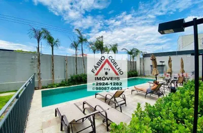 Apartamento com 2 dormitórios à venda, 34 m² por r$ 370.000,00 - alto da boa vista - são paulo/sp