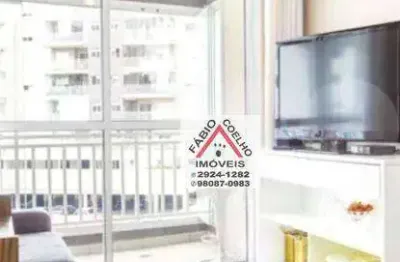 Apartamento belíssimo com 2 dormitórios à venda, 60 m² por r$ 670.000 - interlagos - são paulo/sp