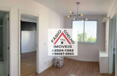 Belo apartamento com 2 dormitórios à venda, 42 m² por r$ 360.000 - morumbi - são paulo/sp