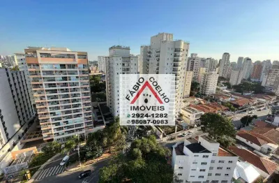 Studio com 1 dormitório à venda, 47 m² por r$ 650.000 - campo belo - são paulo/sp