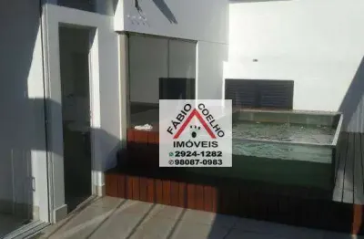 Cobertura com 2 dormitórios à venda, 140 m² - interlagos - são paulo/sp