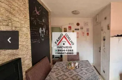 Apartamento com 2 dormitórios à venda, 46 m² por r$ 220.000,00 - pedreira - são paulo/sp