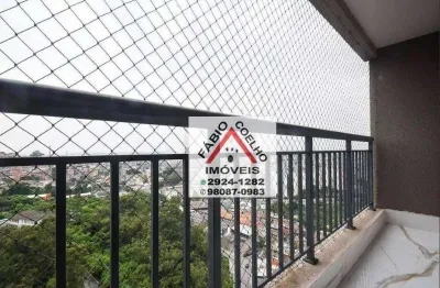 Apartamento com 3 dormitórios, 1 suíte, 2 vagas à venda, 66 m² por r$ 530.000 - vila andrade - são paulo/sp