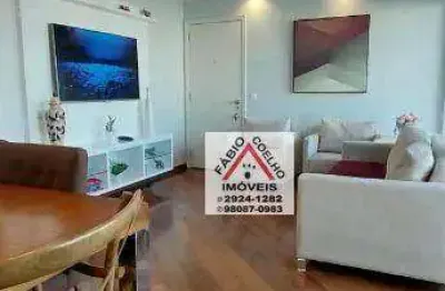 Apartamento fantástico com 3 dormitórios à venda, 95 m² por r$ 1.270.000 - jardim marajoara - são paulo/sp