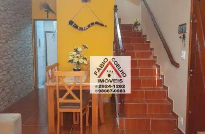 Sobrado com 3 dormitórios à venda, 135 m² por r$ 450.000,00 - cidade dutra - são paulo/sp