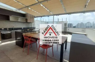 Cobertura com 4 dormitórios à venda, 210 m² por r$ 2.750.000,00 - jardim marajoara - são paulo/sp