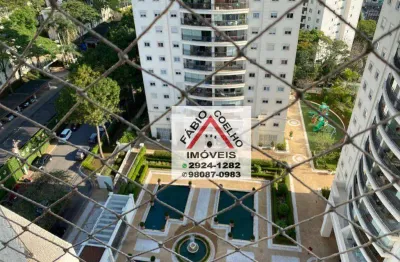 Apartamento com 3 dormitórios 2 vagas condomínio clube  à venda, 121 m² por r$ 1.660.000 - jardim marajoara - são paulo/sp