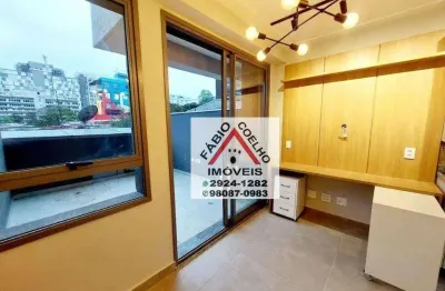 Studio com 1 dormitório à venda, 31 m² por r$ 375.000 - alto da boa vista - são paulo/sp