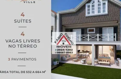 Ville com 4 dormitórios à venda, 664 m² por r$ 7.350.000 - alto da boa vista - são paulo/sp