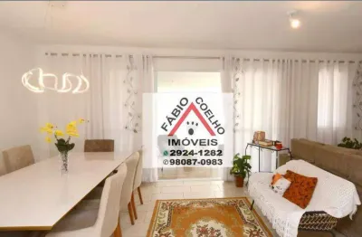 Apartamento com 3 dormitórios à venda, 124 m² por r$ 1.100.000,00 - jardim marajoara - são paulo/sp