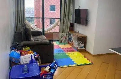 Apartamento com 2 dormitórios à venda, 54 m² por r$ 390.000 - vila do castelo - são paulo/sp