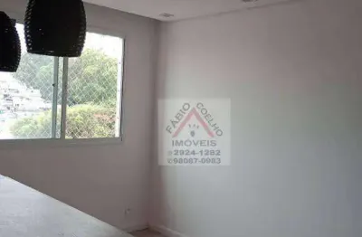 Apartamento com 2 dormitórios à venda, 43 m² - jardim novo taboão - são paulo/sp