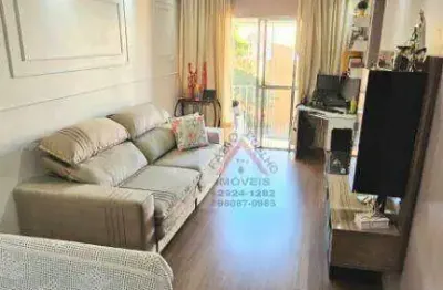 Apartamento com 2 dormitórios à venda, 58 m² por r$ 308.000,00 - vila do castelo - são paulo/sp