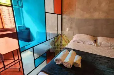 Kitnet com 1 dormitório à venda, 29 m² por r$ 310.000,00 - república - são paulo/sp