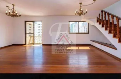 Cobertura com 4 dormitórios à venda, 283 m² - moema - são paulo/sp