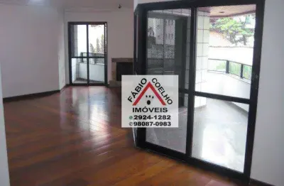 Apartamento com 4 dormitórios à venda, 208 m² por r$ 2.600.000,00 - moema - são paulo/sp