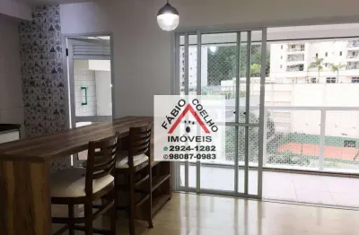 Apartamento lindíssimo com 2 dormitórios à venda, 57 m² por r$ 540.000 - morumbi - sp