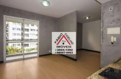 Apartamento studio reformado com 1 dormitório e lazer completo, 34 m² por r$ 320.000 - vila andrade - são paulo/sp - agende sua visita ainda hoje!!