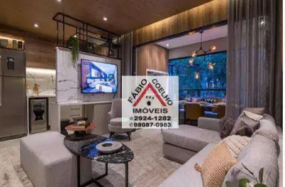 Lindíssimo com 2 dormitórios à venda, 62 m² por r$ 840.000 - brooklin - sp.agende sua visita com um de nossos corretores ainda hoje!