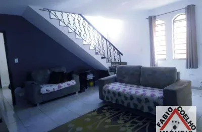 Sobrado com 3 dormitórios à venda, 140 m² por r$ 850.000 - vila santana - são paulo/sp