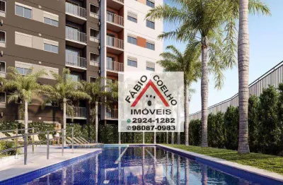 Apartamento com 2 dormitórios à venda, 46 m² por r$ 560.000,00 - interlagos - são paulo/sp