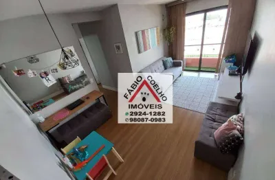 Apartamento com 3 dormitórios à venda, 65 m² por r$ 385.000,00 - interlagos - são paulo/sp