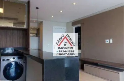 Apartamento com 2 dormitórios à venda, 55 m² - santo amaro - são paulo/sp