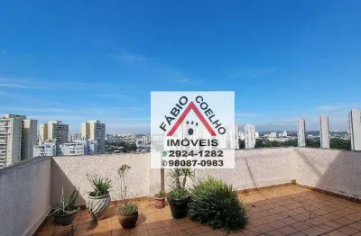 Apartamento duplex com 3 dormitórios à venda, 180 m² por r$ 980.000,00 - jardim marajoara - são paulo/sp