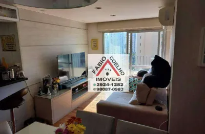 Apartamento lindo com 2 dormitórios à venda, 72 m² - indianópolis - são paulo/sp