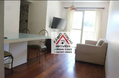 Apartamento com 2 dormitórios à venda, 67 m² por r$ 465.000,00 - campo grande - são paulo/sp