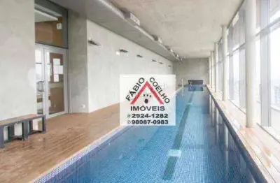 Apartamento com 1 dormitório à venda, 43 m² por r$ 750.000,00 - brooklin - são paulo/sp