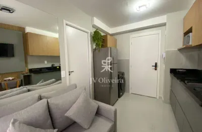 Studio com 1 dormitório, 24 m² - venda por r$ 400.000,00 ou aluguel por r$ 3.450,00/mês - vila butantã - são paulo/sp