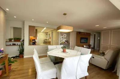 Apartamento com 3 dormitórios à venda, 129 m² - Portal do Morumbi - São Paulo/SP