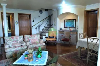 Cobertura duplex à venda de 227 m² com 3 suítes na melhor região do jardim guedala