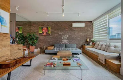 Apartamento com 2 dormitórios, 131 m² - venda por r$ 3.000.000,00 ou aluguel por r$ 20.819,94/mês - itaim bibi - são paulo/sp