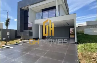 Casa em condomínio fechado com 4 quartos à venda na avenida paissandu, 299, jardim cristal, aparecida de goiânia por r$ 2.200.000