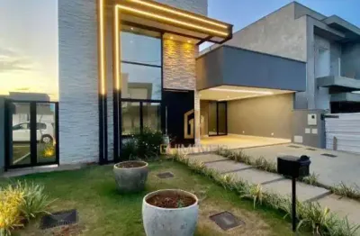 Casa em condomínio fechado com 3 quartos à venda na Avenida Paissandu, Residencial Parqville Jacarandá, Aparecida de Goiânia