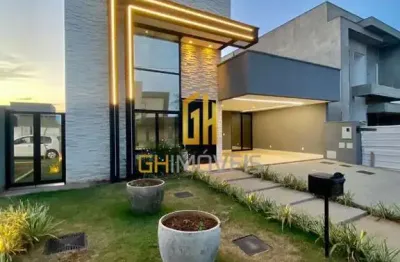 Casa em condomínio fechado com 3 quartos à venda na avenida paissandu, 1, jardim cristal, aparecida de goiânia por r$ 1.500.000