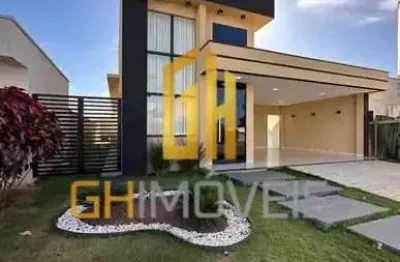 Casa em condomínio fechado com 3 quartos à venda na alameda holanda, 1, terras alpha residencial 1, senador canedo por r$ 1.300.000