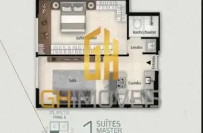 Apartamento com 1 quarto à venda na avenida mutirão, 2, setor marista, goiânia por r$ 474.000