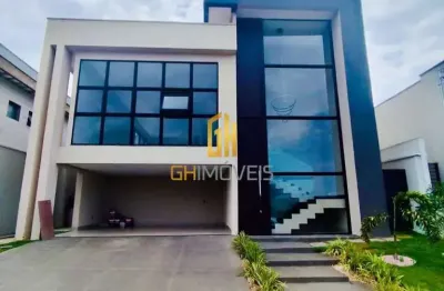 Casa em condomínio fechado com 3 quartos à venda na avenida arvoredo, 3, parque alvorada, senador canedo por r$ 1.595.000