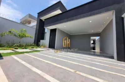 Casa com um belo conceito, alto padrão sozinha no lote. localizada em região de valorização. setor faiçalville,.