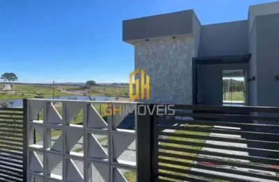 Casa em condomínio fechado com 3 quartos à venda na chácara juscelino, 1, zona rural, leopoldo de bulhões por r$ 580.000